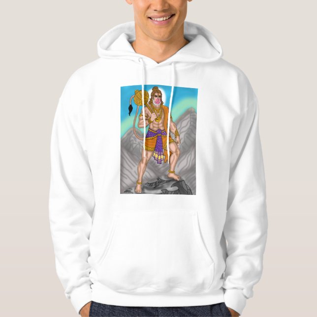Lord Hanuman Hoodie (Vorderseite)