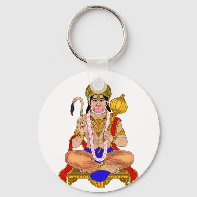 Lord Hanuman Keychain Schlüsselanhänger (Vorderseite)