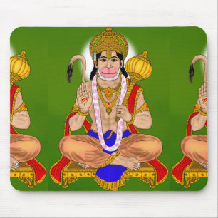 Lord Hanuman-Mauspad Mousepad