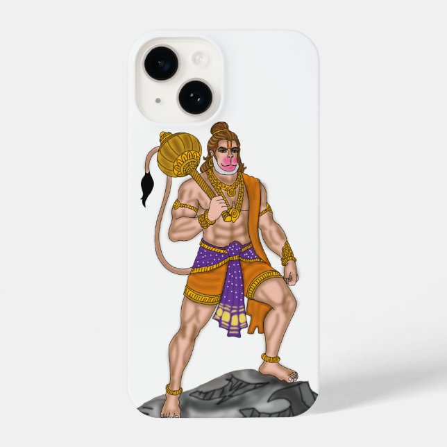 Lord Hanuman Phone Cover iPhone Hülle (Rückseite)