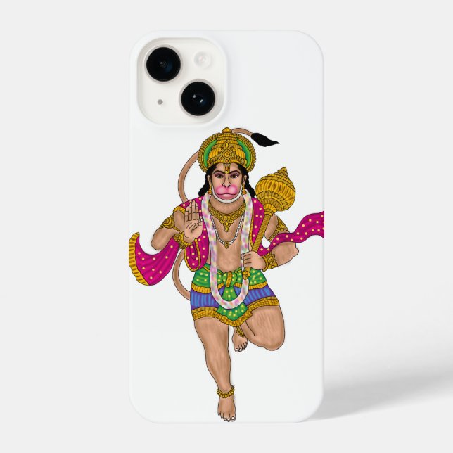 Lord Hanuman Phone Cover iPhone Hülle (Rückseite)