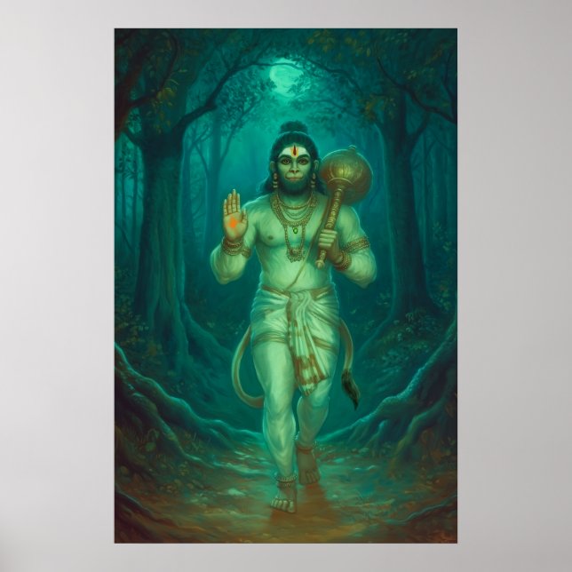 Lord Hanuman Poster (Vorne)