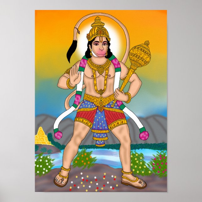 Lord Hanuman Poster (Vorne)