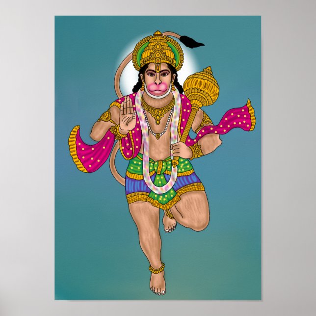 Lord Hanuman Poster (Vorne)