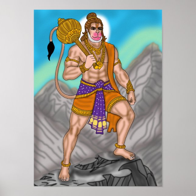 Lord Hanuman Poster (Vorne)