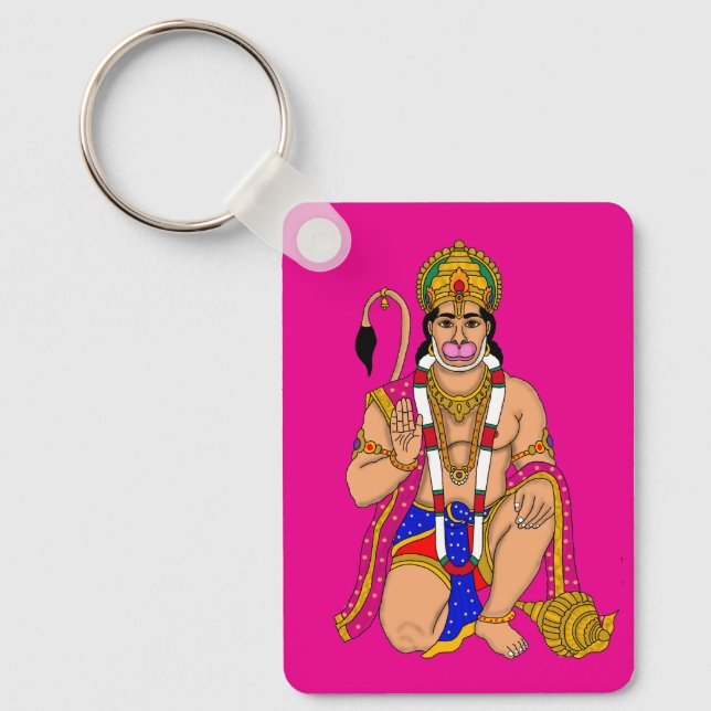 Lord Hanuman Schlüsselanhänger (Vorderseite)