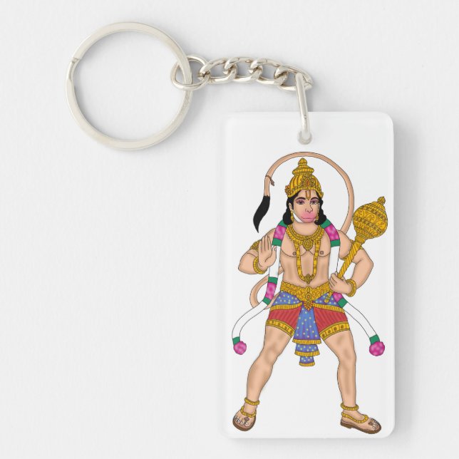 Lord Hanuman Schlüsselanhänger (Vorderseite)