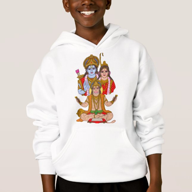 Lord Hanuman Sweatshirt / T - Shirt (Vorderseite)