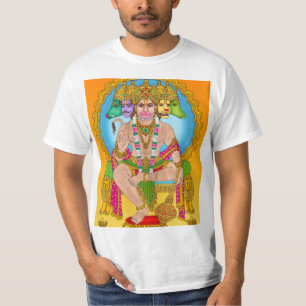 Lord Hanuman T - Shirt   Powerful Hindu Devta Hanu
