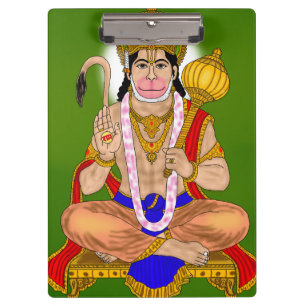 Lord Hanuman Zwischenablage Klemmbrett