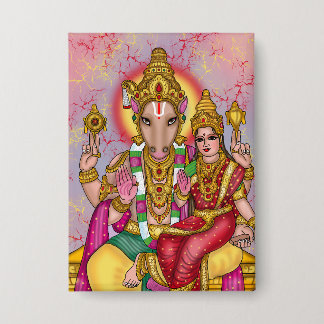 Lord Hayagriva Knopf Button