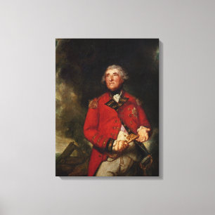 Lord Heathfield Governor von Gibraltar Leinwanddruck