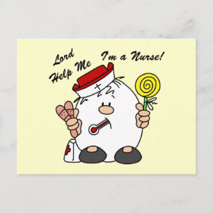 Lord Help Me I'm a Nurse Postkarte