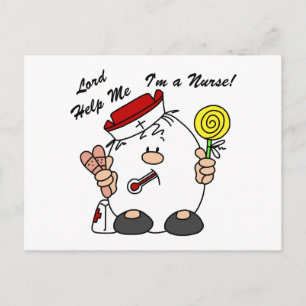 Lord Help Me I'm a Nurse Postkarte