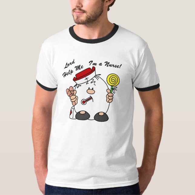 Lord Help Me I'm a Nurse T-Shirt (Vorderseite)