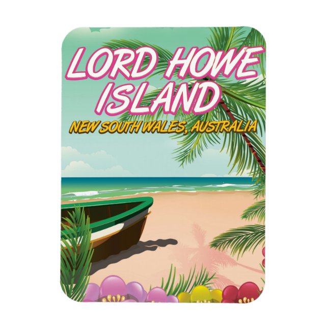Lord Howe Island Australien Magnet (Vertikal)