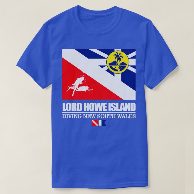 Lord Howe Island DF T-Shirt (Design vorne)