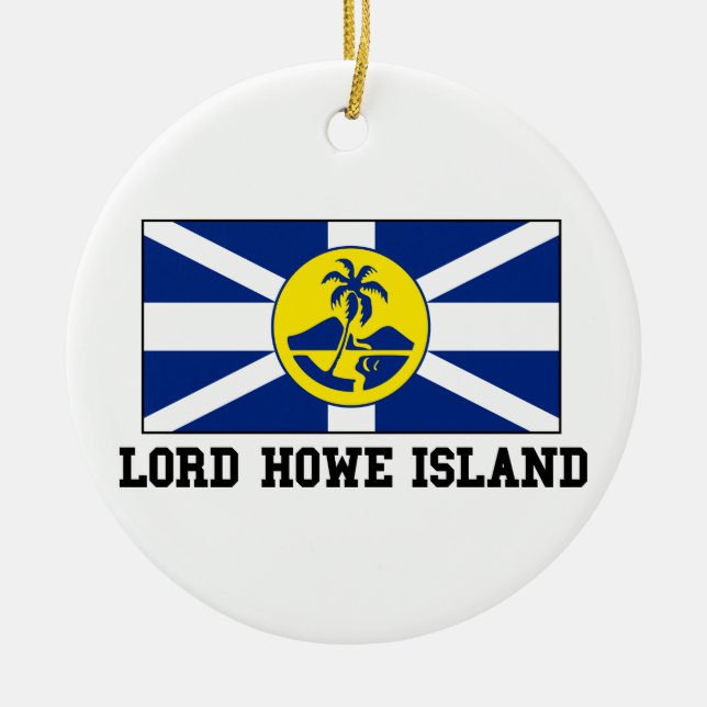 Lord Howe Island Keramik Ornament (Vorne)