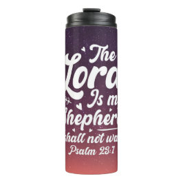Lord is My Shepherd Thermosbecher