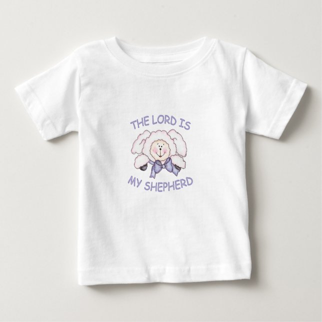 Lord is Shepherd Lamb Baby T-shirt (Vorderseite)