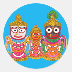 Lord Jagannath Aufkleber