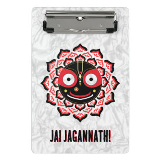 Lord Jagannath Gesicht Chakra Hindu-Gottheit Mini Klemmbrett