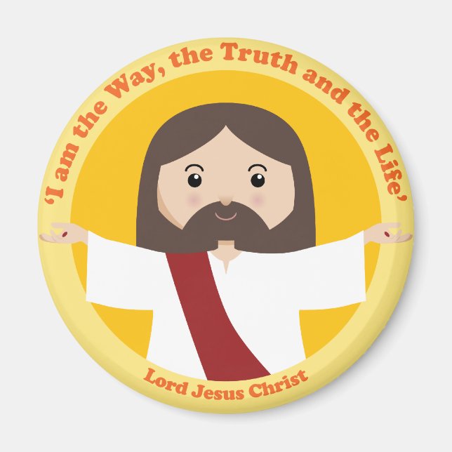 Lord Jesus Christ Magnet (Vorne)