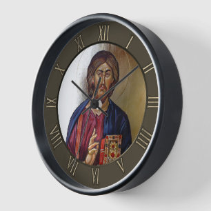Lord Jesus Christ Pantocrator Uhr