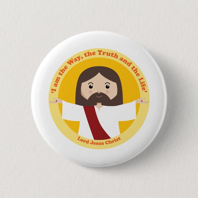 Lord Jesus Christus Button (Vorderseite)