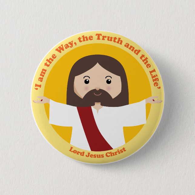 Lord Jesus Christus Button (Vorderseite)