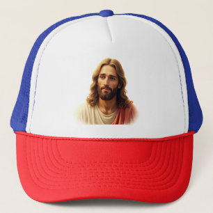 Lord Jesus Christus: Licht der Welt und des Errett Truckerkappe