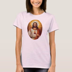 Lord Jesus Christus und das heilige Herz T-Shirt