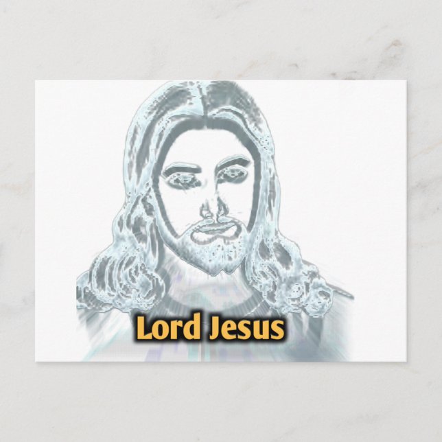Lord Jesus Postkarte (Vorderseite)