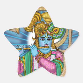 Lord Krishna Aufkleber