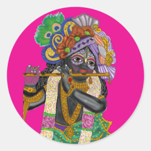 Lord Krishna Aufkleber