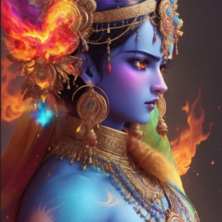 Lord Krishna - Der Superheld T-Shirt