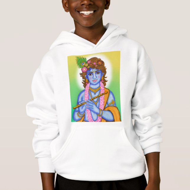 Lord Krishna Hoodie (Vorderseite)