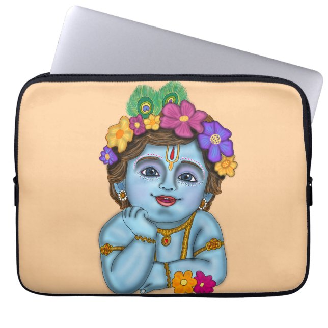 Lord Krishna iPad-Hülle Laptopschutzhülle (Vorderseite)