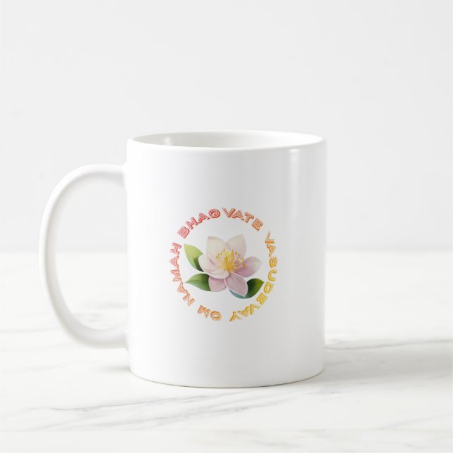 Lord Krishna Kaffeetasse (Links)