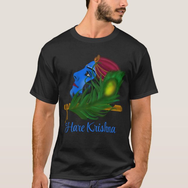 Lord Krishna - Krishna Art T - Shirt (Vorderseite)