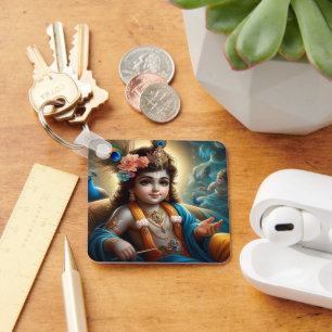 Lord Krishna Magnetkarte Schlüsselanhänger