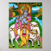 Lord Krishna Poster
