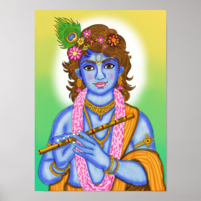 Lord Krishna Poster (Vorne)