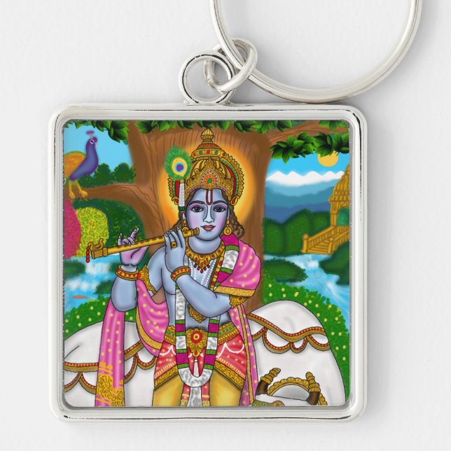 Lord Krishna Schlüsselanhänger (Vorne)
