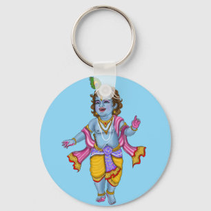 Lord Krishna Schlüsselanhänger