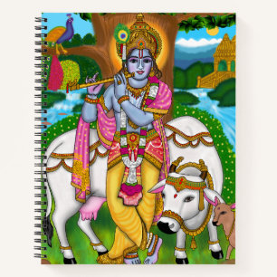 Lord Krishna Stationery Notizbuch