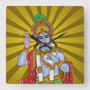 Lord Krishna Wanduhr