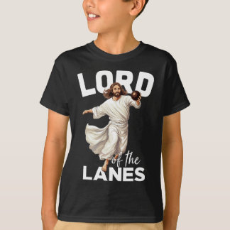 Lord Lanes Funny Christlich Christ Gutter Bowling  T-Shirt