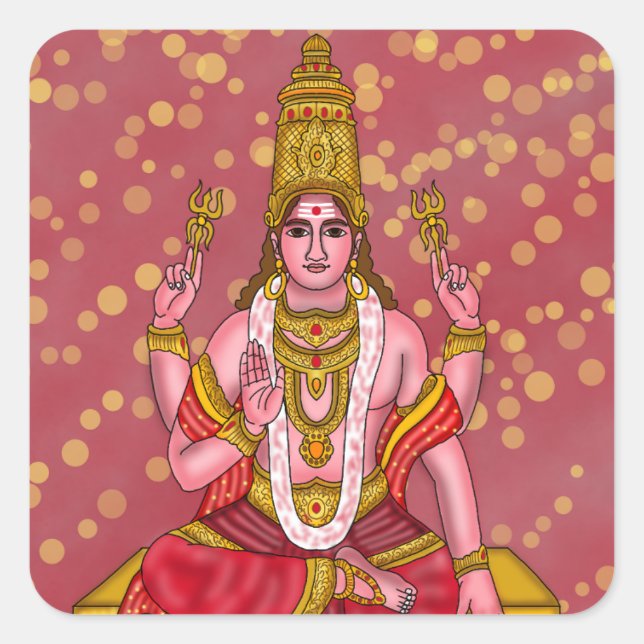 Lord Mangal Divine Aufkleber (Vorderseite)