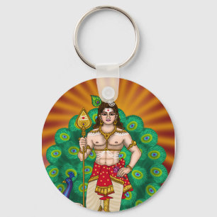 Lord Murugan Schlüsselanhänger
